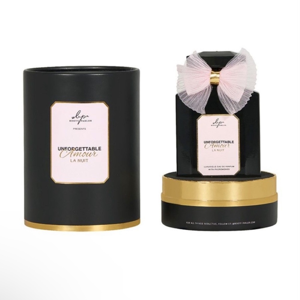 Booty Parlor Unforgettable Amour La Nuit PERFUME W/ Pheromones NIB 3.3 Oz